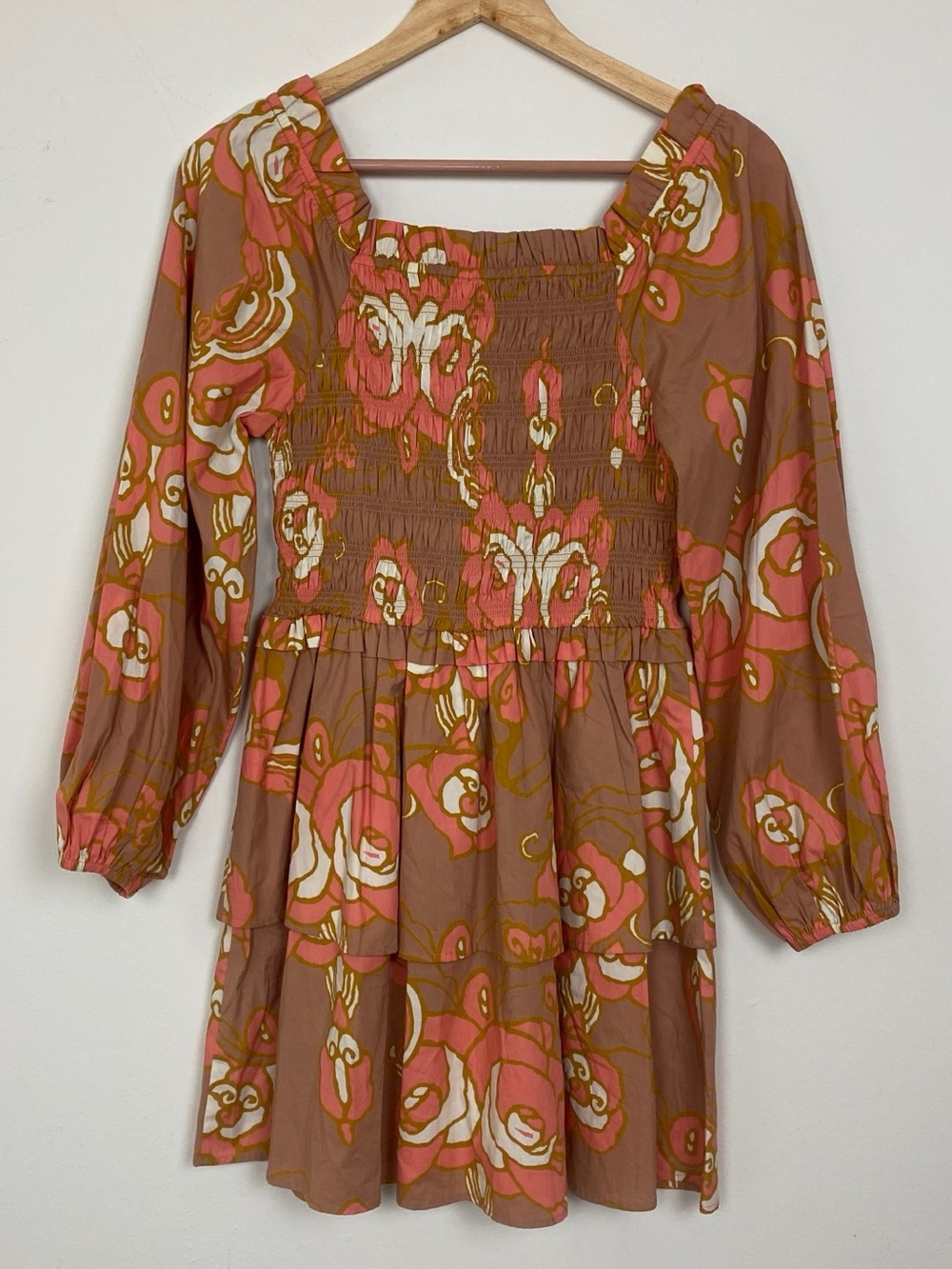 Cleobella Journee Mini Dress Abstract Rose S - Picture 12 of 12